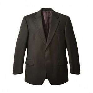 VITO RUFOLO Uomo Couture Gray Wool Blazer Sportcoat Made in Canada Jacket 44R